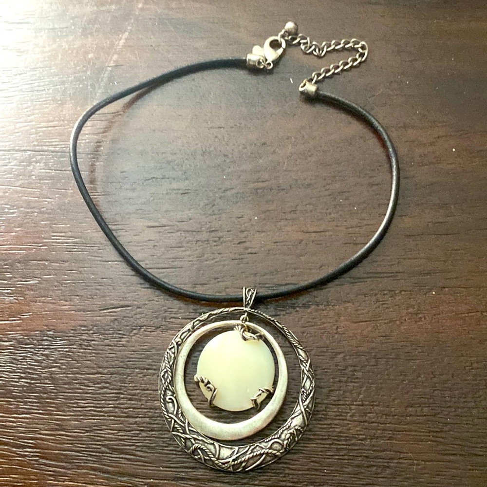 Beautiful Chicos moon stone necklace
